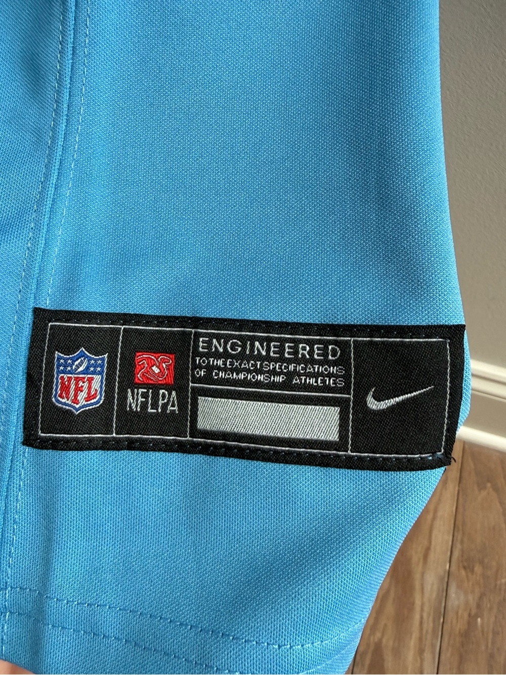 NFL Sky Blue Nike Dri-FIT Jersey- Titans #1 Ward - Picture 4 of 4